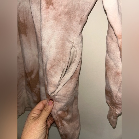 PINK Victoria's Secret Beige Tie-Dye Hoodie - Picture 5 of 7